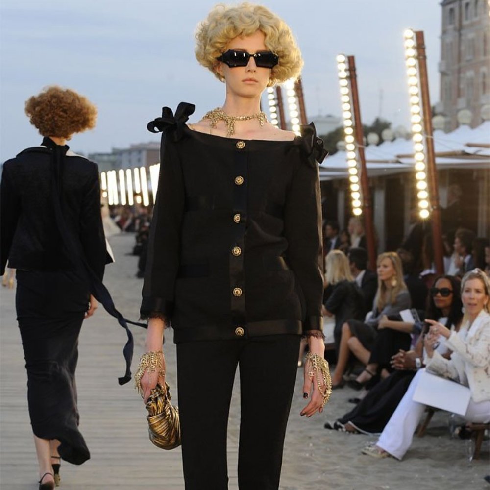 CHANEL Button-Up Jacket